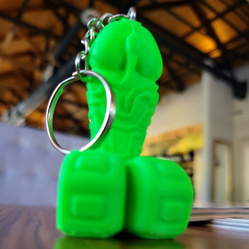 Ritual Phallus Keychain